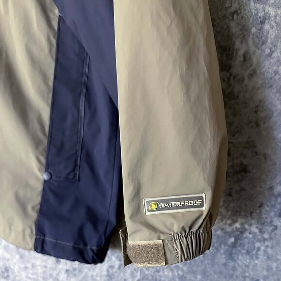 Stearns Dry Wear Rain Waterproof Full Zip Hooded Jacket, Medium - Picture 4 of 5